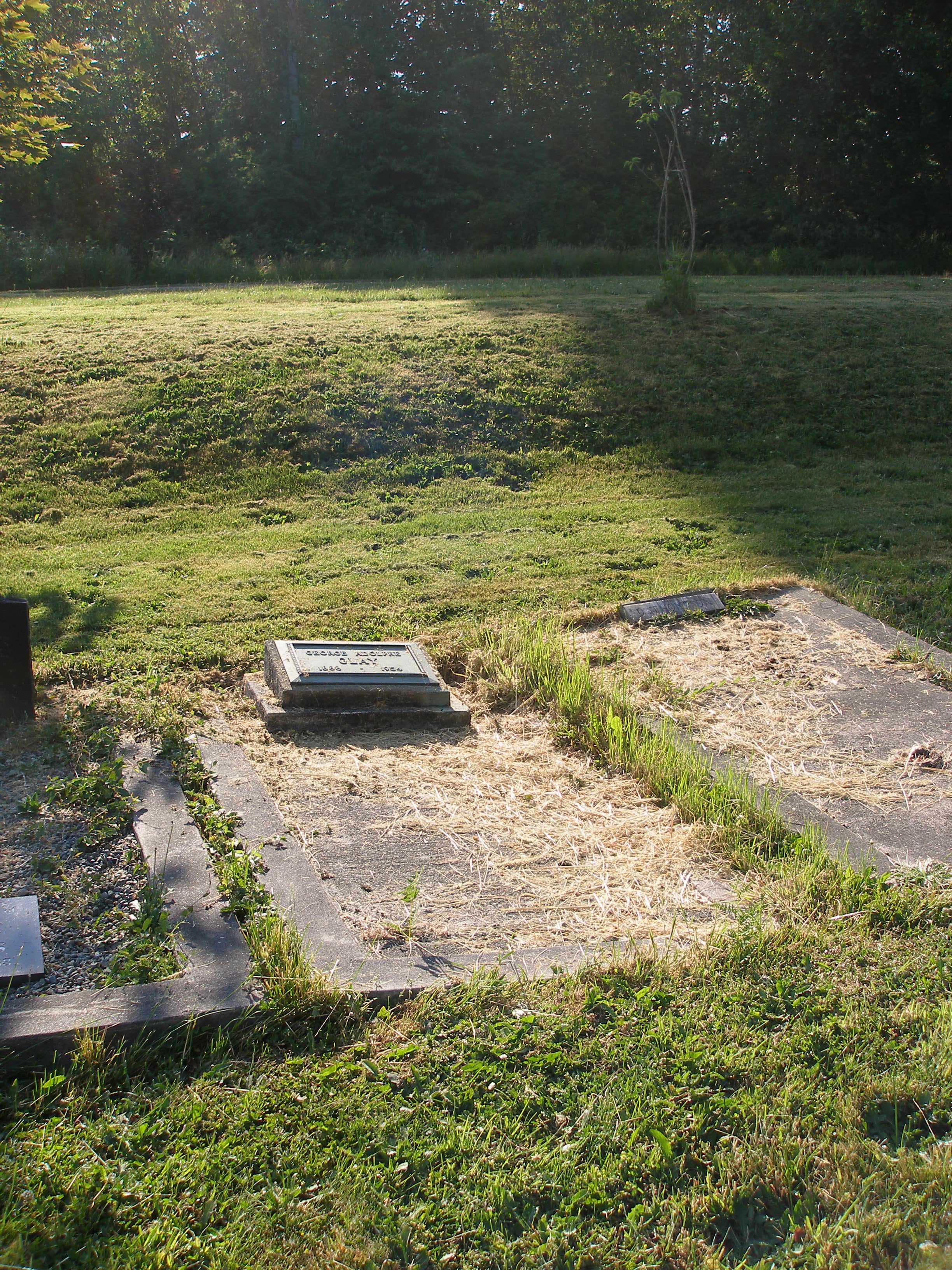 George Adolphe Glay grave
